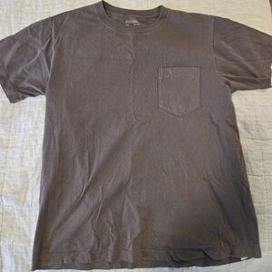 Lady White Co. - Athens Pocket T- Shirt - Ash Grey Size L